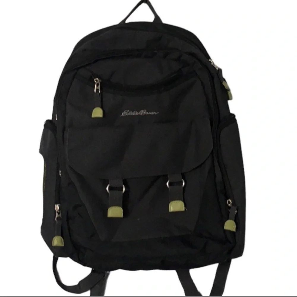 Eddie Bauer Dark/Grey Diaper Bag Backpack